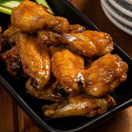 Frank's RedHot Stingin' Honey Teriyaki Wing Sauce Perspective: left