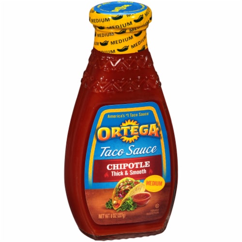 Ortega Chipotle Medium Taco Sauce, 8 oz - Ralphs
