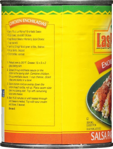 Las Palmas Medium Enchilada Sauce Perspective: left