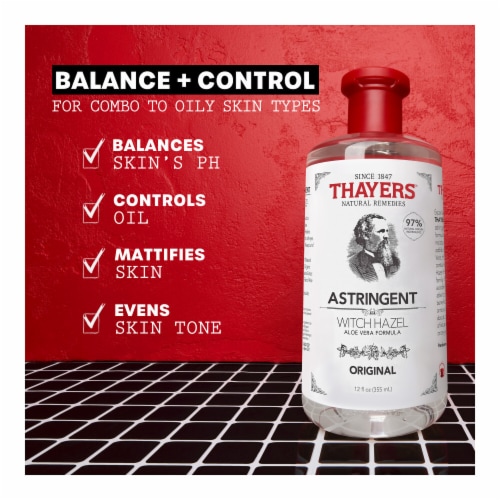 Thayers Natural Remedies Original Astringent with Witch Hazel Perspective: left