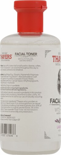 Thayers Lavender Witch Hazel with Aloe Vera Facial Toner Perspective: left
