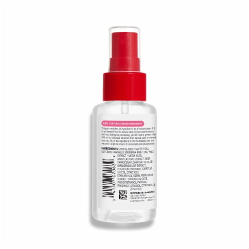 Thayers Natural Remedies Witch Hazel Toner Mist Alcohol Free with Rose Petal Perspective: left