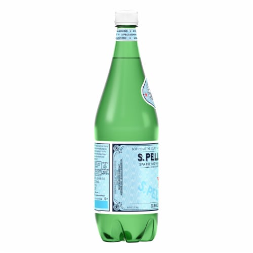 San Pellegrino® Natural Mineral Sparkling Bottled Water Perspective: left