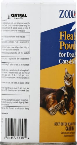 Zodiak Dogs & Cats Flea & Tick Powder Perspective: left