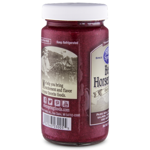 Silver Spring® Traditional Beet Horseradish Perspective: left
