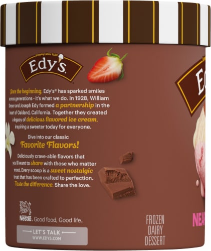 Dreyer's/Edy's™ Grand Neapolitan Ice Cream Tub Perspective: left