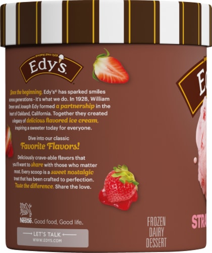 Dreyer's/Edy's™ Grand Strawberry Ice Cream Perspective: left
