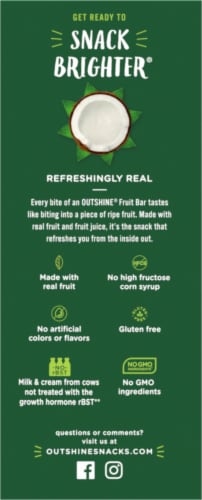 Outshine® Creamy Coconut Fruit Bars Perspective: left