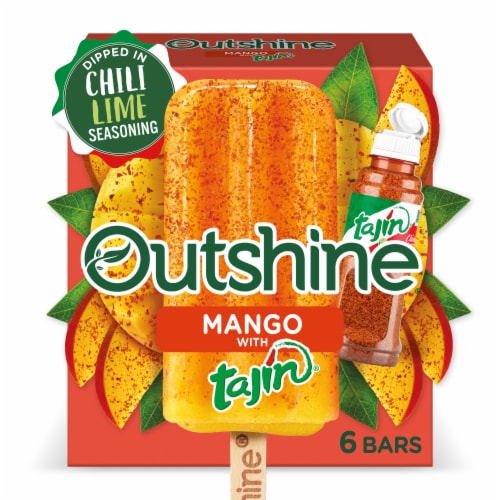 Outshine® Mango Tajin Fruit Bars Perspective: left