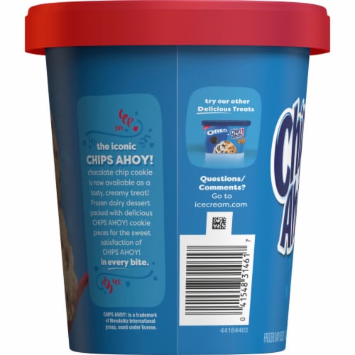 Chips Ahoy Ice Cream Perspective: left