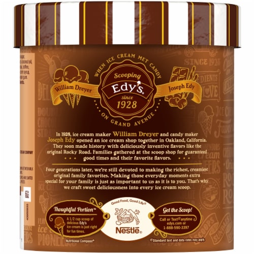 Edy's Espresso Chip Ice Cream Perspective: left