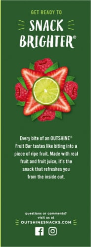Outshine® Strawberry Lime Raspberry Variety Pack Fruit Bars Perspective: left