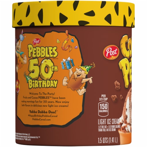Cocoa Pebbles Ice Cream Perspective: left
