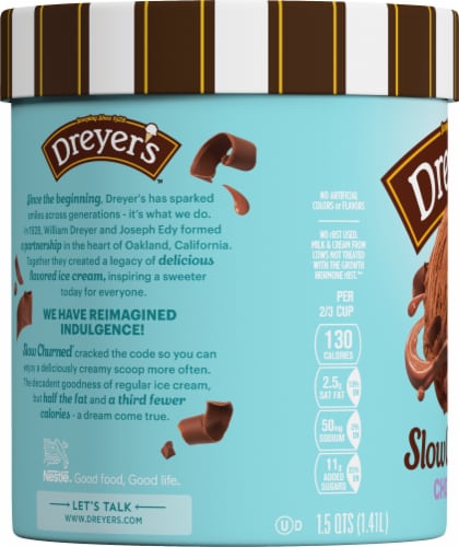 Dreyer's/Edy's™ Slow Churned Chocolate Light Ice Cream Perspective: left