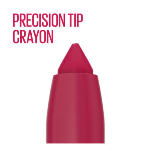 Maybelline Super Stay Ink Crayon Lipstick Matte Longwear 120 Be Bold, Be You Perspective: left