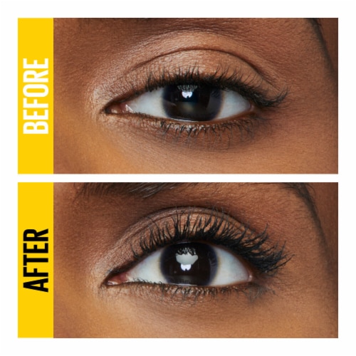 Maybelline Volum' Express Colossal Curl Bounce Mascara Waterproof 365 Very Black Perspective: left