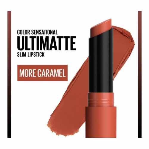 Maybelline Color Sensational Ultimatte Neo-Neutrals Slim Lipstick 888 More Caramel Perspective: left