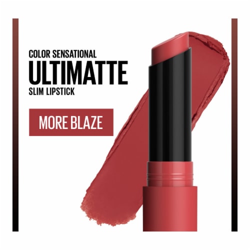 Maybelline Color Sensational Ultimatte Neo-Neutrals Slim Lipstick 988 More Blaze Perspective: left