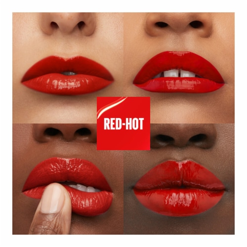 Maybelline Super Stay Vinyl Ink Liquid Lipstick 25 Red-Hot Perspective: left