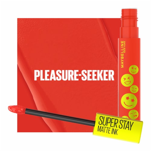 Maybelline Super Stay Matte Ink Liquid Lipcolor Moodmakers Pleasure-Seeker Perspective: left