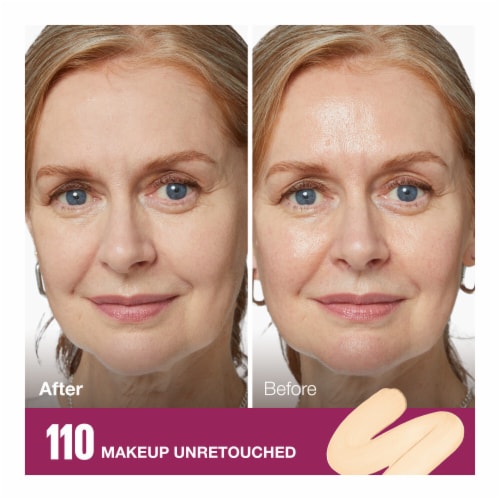 Maybelline Instant Age Rewind Eraser Foundation 110 Perspective: left