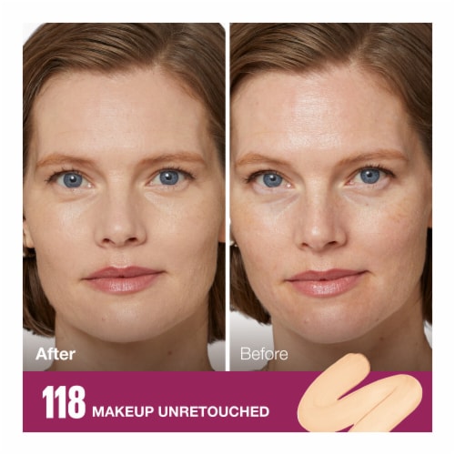 Maybelline Instant Age Rewind Eraser Foundation 118 Perspective: left