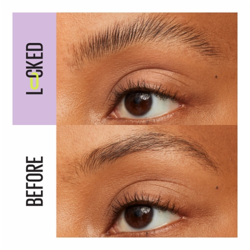 Maybelline Super Lock Brow Glue Clear Perspective: left