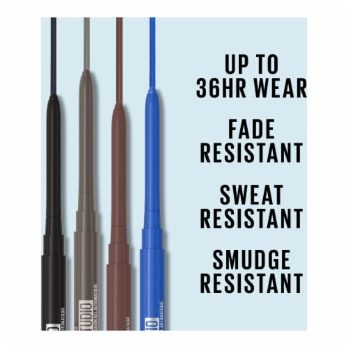 Maybelline Tattoo Studio Smokey Gel Eyeliner Pencil Waterproof 070 Sleepless Sapphire Perspective: left