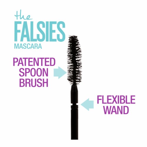 Maybelline The Falsies Mascara Washable 280 Blackest Black Perspective: left
