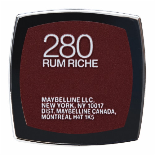 Maybelline Color Sensational Lipstick The Creams 280 Rum Riche Perspective: left