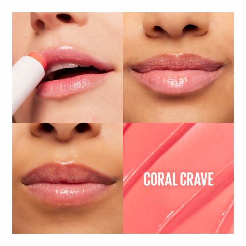 Maybelline Baby Lips Lip Balm Dr Rescue Medicated 55 Coral Crave Perspective: left