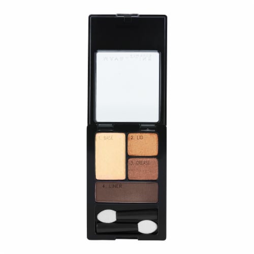 Maybelline Expert Wear Eyeshadow Quads 50Q Sunlit Bronze Perspective: left