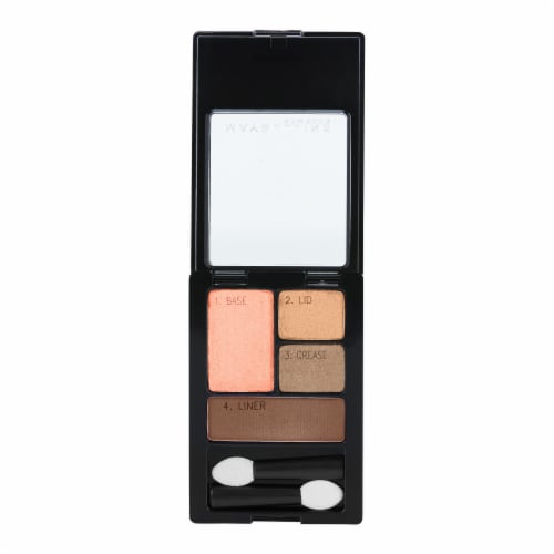 Maybelline Expert Wear Eyeshadow Quads 44Q Autumn Coppers Perspective: left