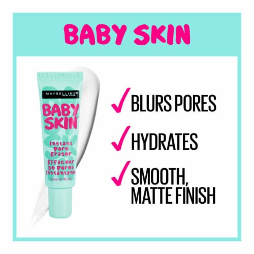 Maybelline Baby Skin Primer Instant Pore Eraser 010 Clear Perspective: left