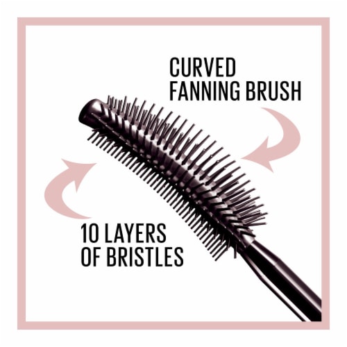 Maybelline Lash Sensational Mascara Washable 253 Blackest Black Perspective: left