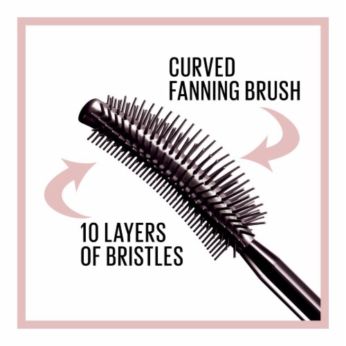 Maybelline Lash Sensational Mascara Washable 253 Blackest Black Perspective: left