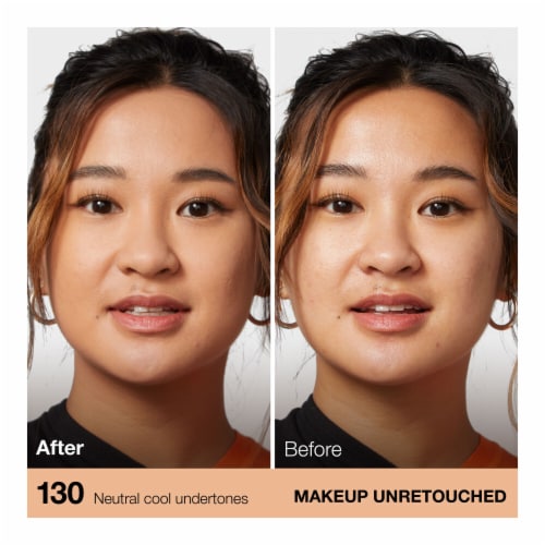 Maybelline Fit Me Matte + Poreless Liquid Foundation 130 Buff Beige Perspective: left
