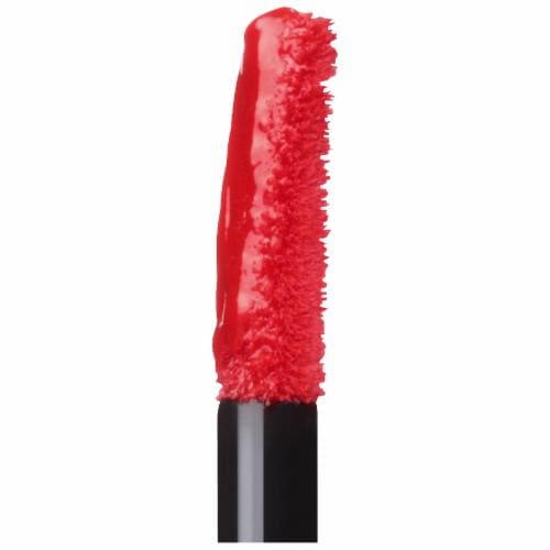 Maybelline New York Color Sensational Vivid Matte Liquid Lipstick, 35 Rebel Red Perspective: left