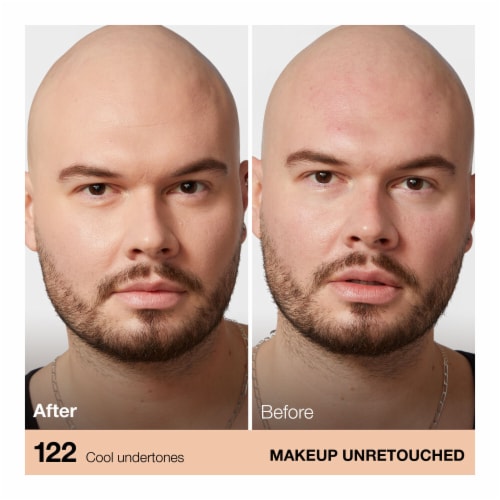 Maybelline Fit Me Matte + Poreless Liquid Foundation 122 Creamy Beige Perspective: left