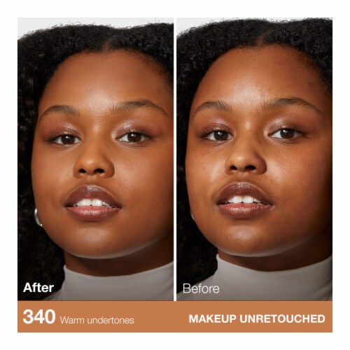 Maybelline Fit Me Matte + Poreless Liquid Foundation 340 Cappuccino Perspective: left