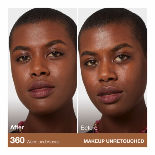 Maybelline Fit Me Matte + Poreless Liquid Foundation 360 Mocha Perspective: left
