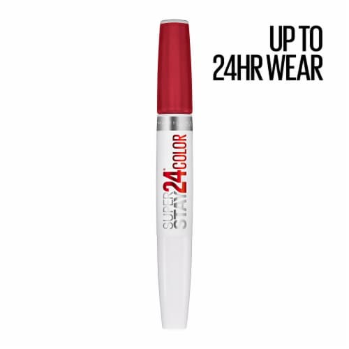 Maybelline Super Stay 24 2-Step Liquid Lipstick 200 Eternal Cherry Perspective: left