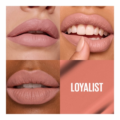 Maybelline Super Stay Matte Ink Liquid Lipstick 05 Loyalist Perspective: left