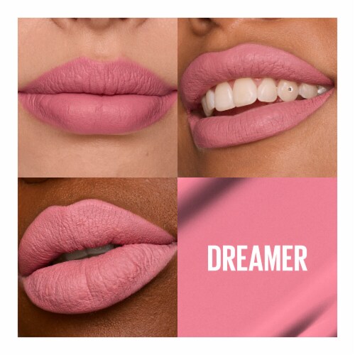 Maybelline Super Stay Matte Ink Liquid Lipstick 10 Dreamer Perspective: left