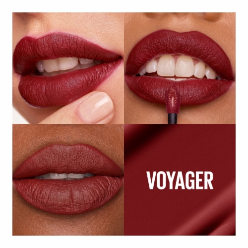 Maybelline Super Stay Matte Ink Liquid Lipstick 50 Voyager Perspective: left