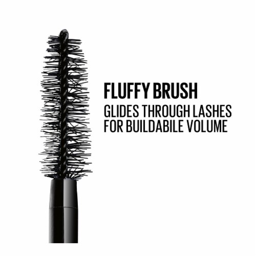 Maybelline Total Temptation Mascara Waterproof 604 Very Black Perspective: left
