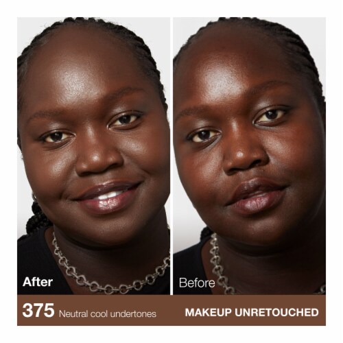 Maybelline Fit Me Matte + Poreless Liquid Foundation 375 Java Perspective: left