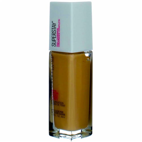 Maybelline® Superstay 24-Hour Full Coverage 120 Classic Ivory Liquid Foundation Perspective: left