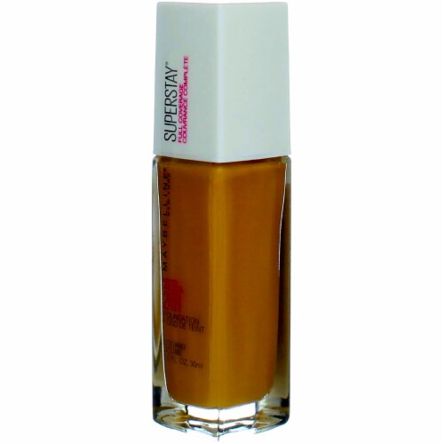 Maybelline Super Stay Liquid Foundation Longwear 320 Honey Perspective: left
