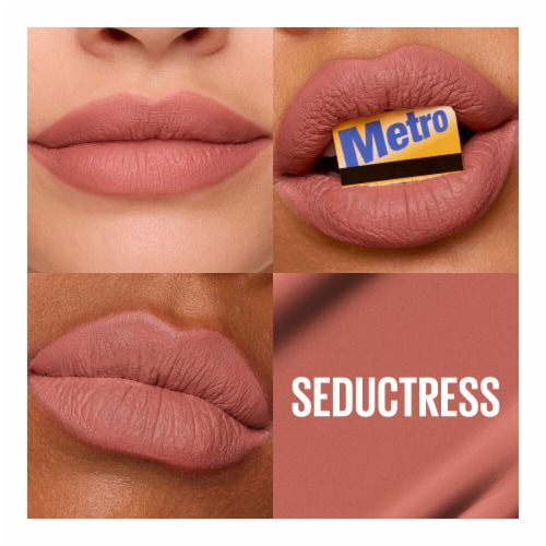 Maybelline Super Stay Matte Ink Liquid Lipstick 65 Seductress Perspective: left